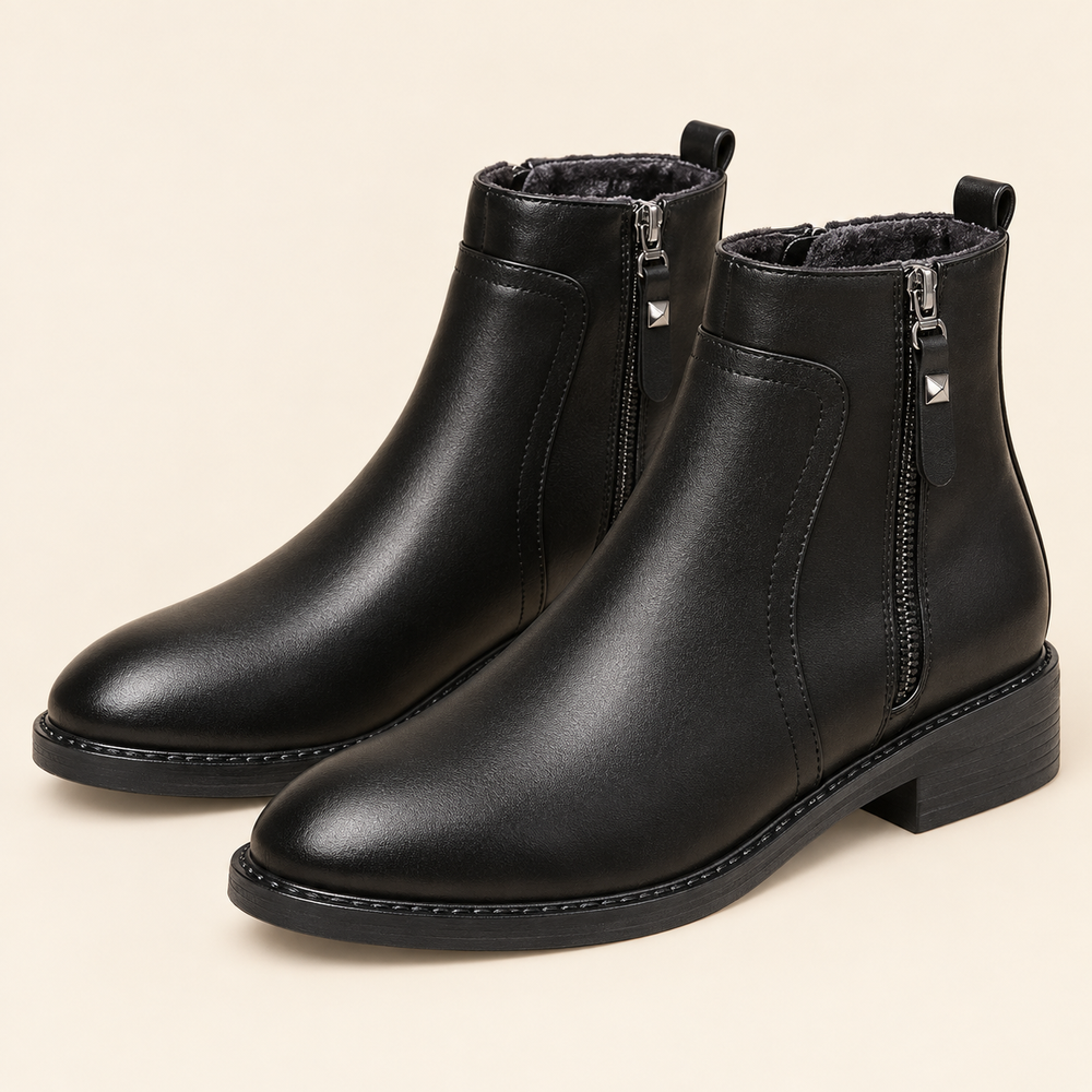 Narni Orthopedic Ankle Boots in Black