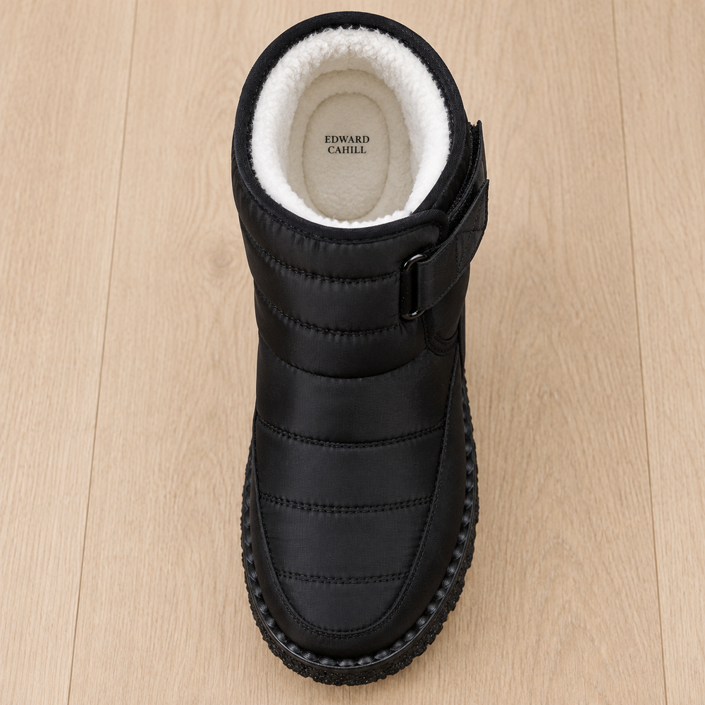 Bormio Orthopedic Snow Boots in Black (footbed)