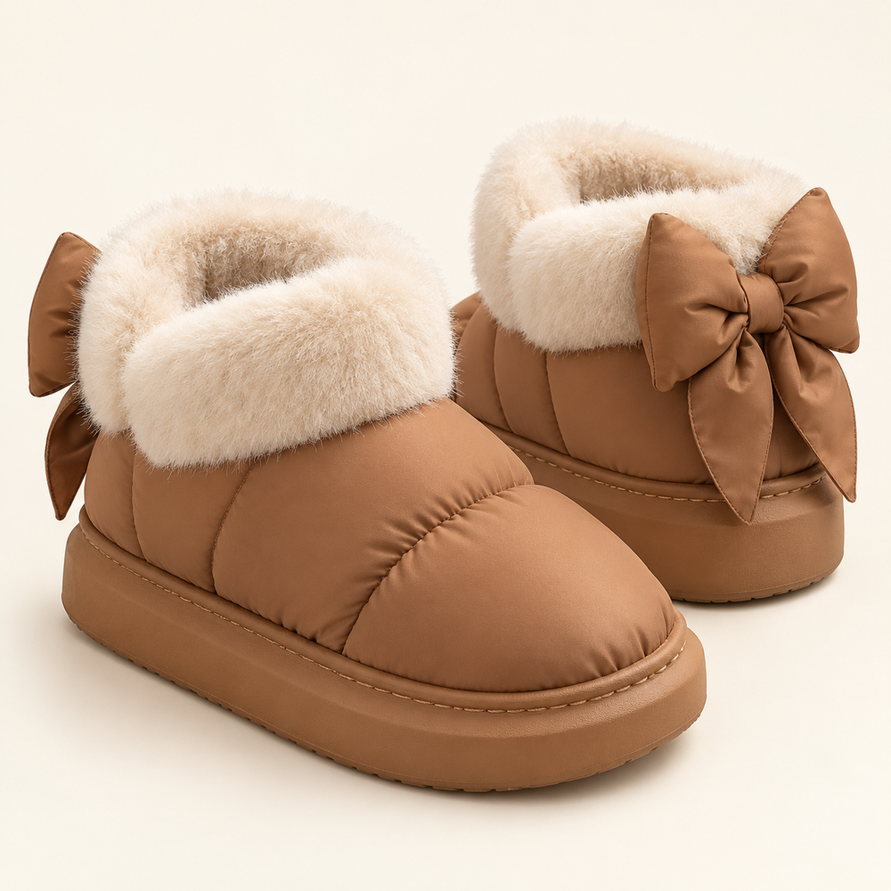 Brunico Slippers in Caramel