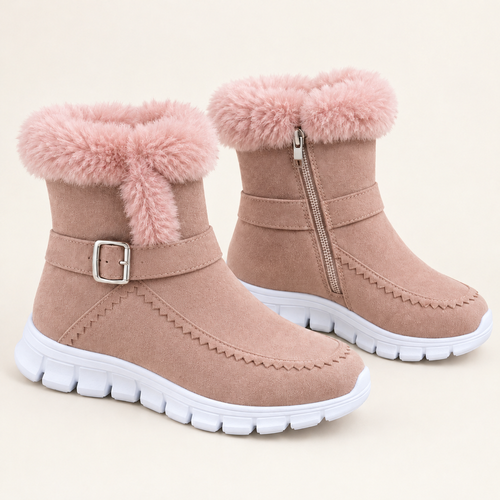 Dorgali Snow Boots in Blush