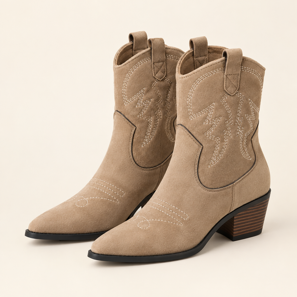 Massa Western Boots in Sand
