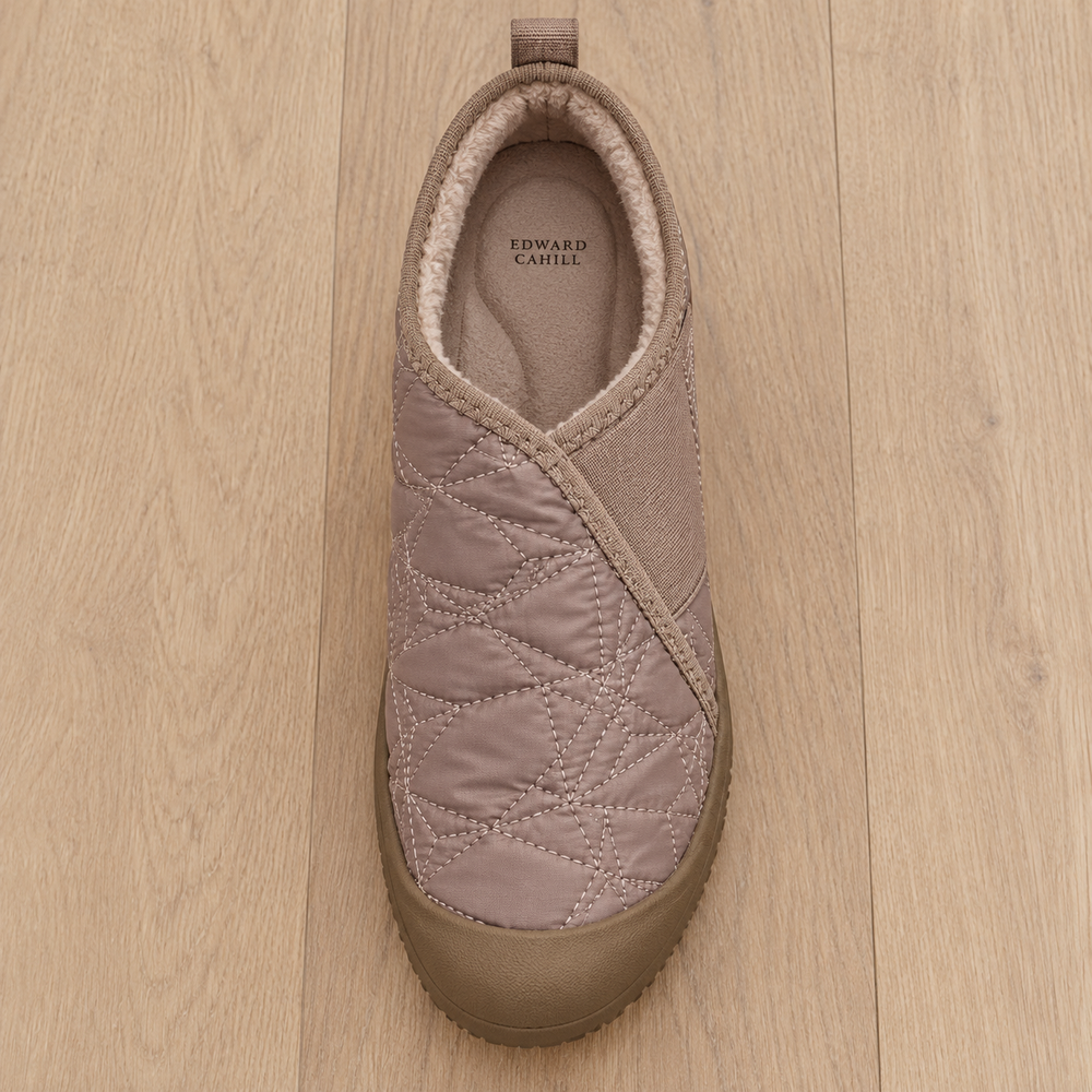 Ortisei Orthopedic Ankle Booties in Taupe (footbed)