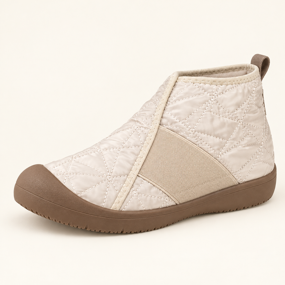 Ortisei Orthopedic Ankle Booties in Cream