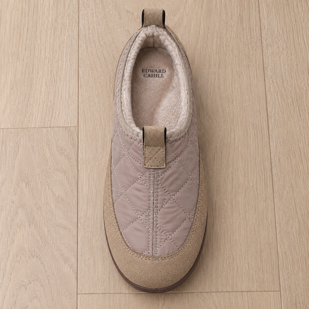 Cervia Orthopedic Slip-On Shoes in Taupe (footbed)