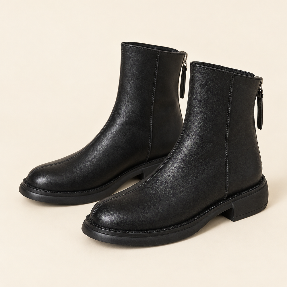 Spello Ankle Boots in Black