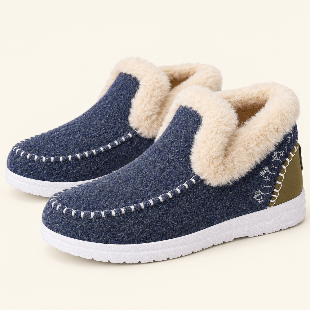 Recanati Moccasins in Navy