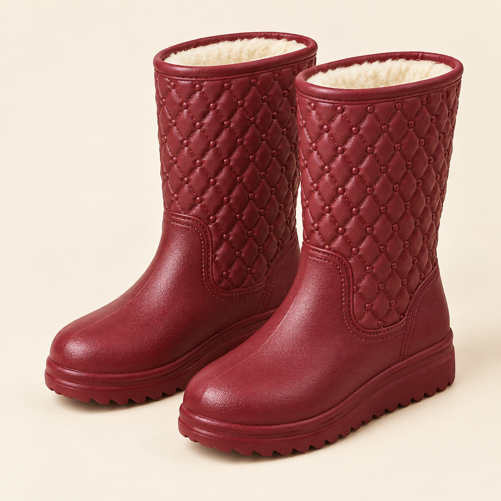 Sondrio Rain Boots in Cherry