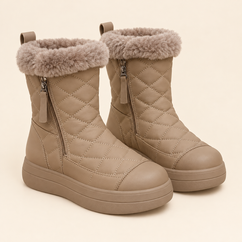 Urbania Snow Boots in Taupe