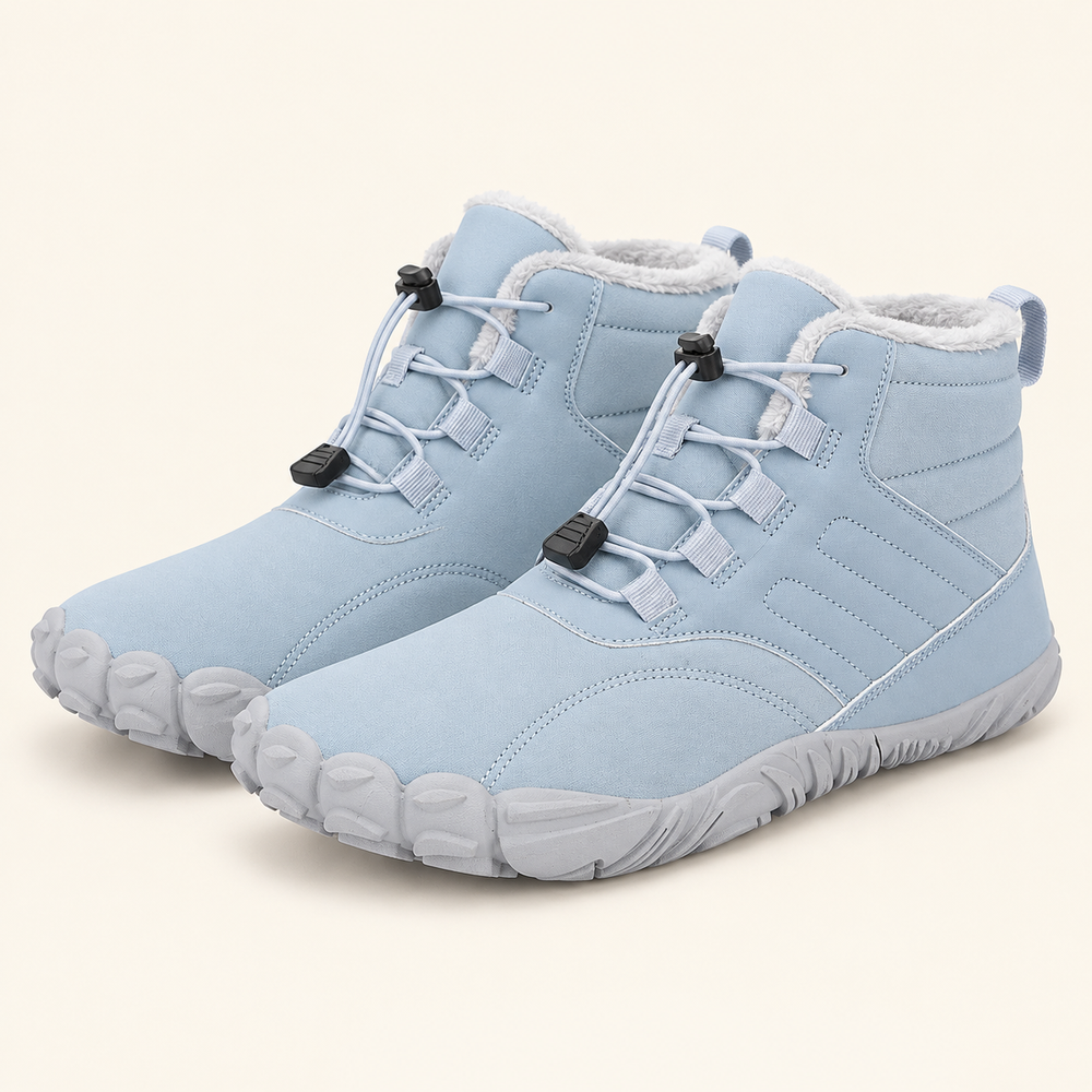 Erice Snow Boots in Ice Blue