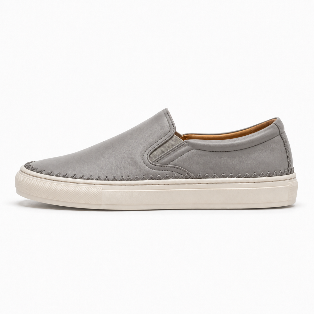Bologna Orthopedic Loafers - Grey - side view