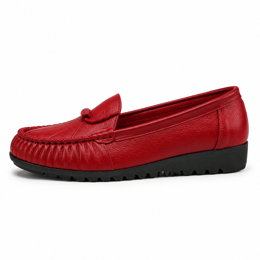 Messina Orthopedic Flats - Red - side view