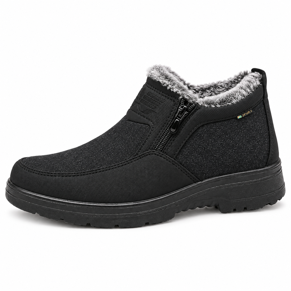 Colico Women's Orthopedic Comfort Shoes - Black - side view