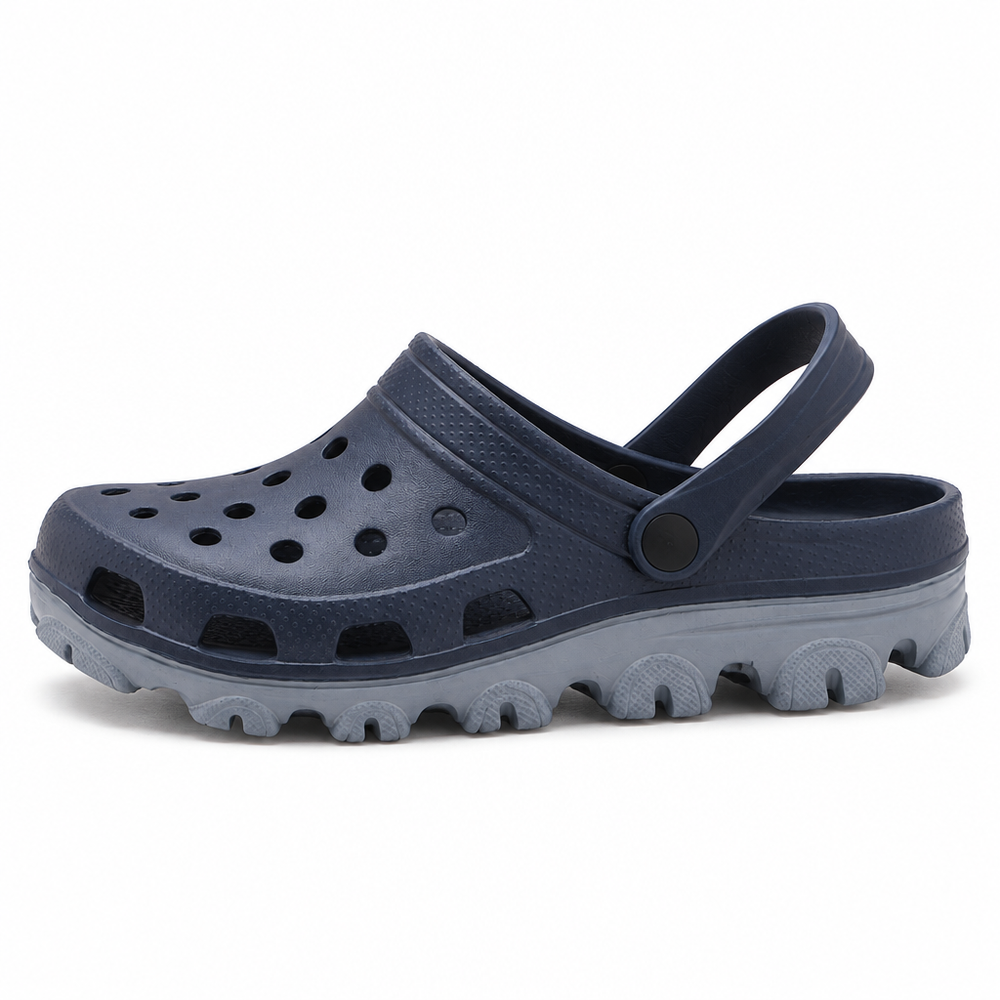 Alatri Orthopedic Clogs - Navy - side view