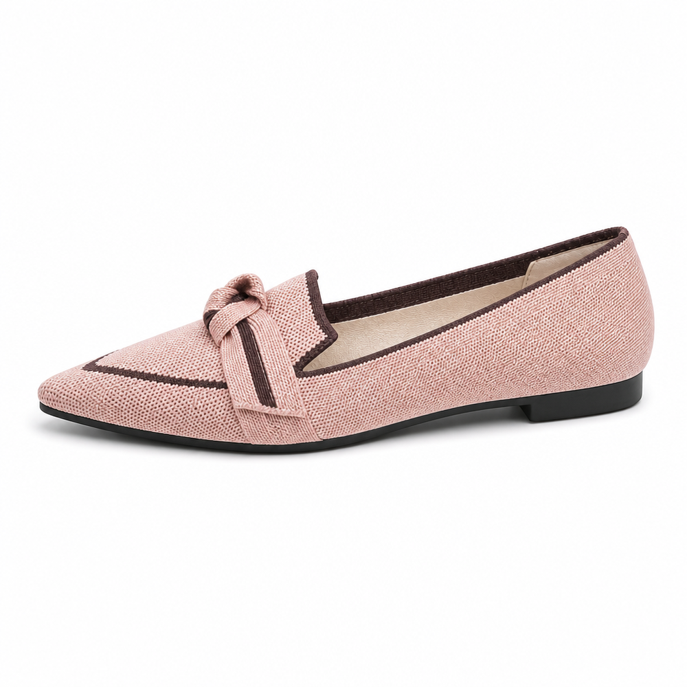 The Capri Orthopedic Comfort Shoes - Blush - side view