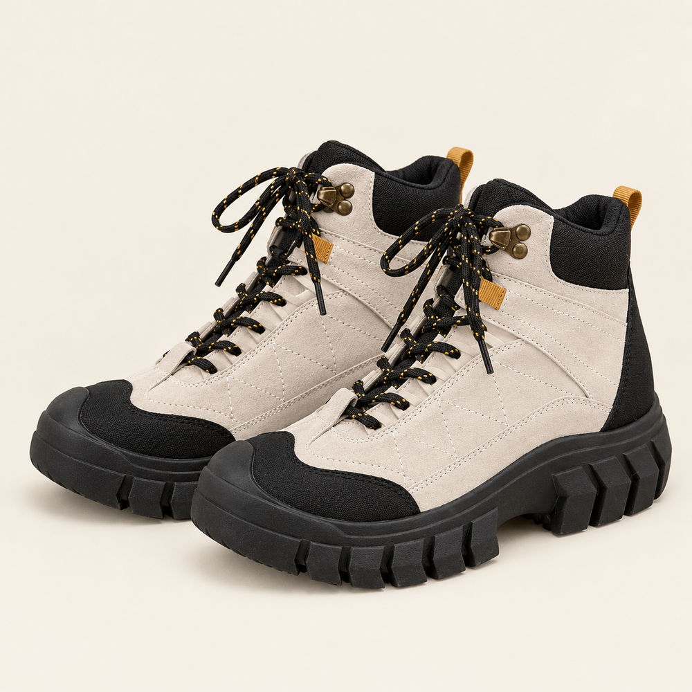 Lecco Hiking Boots in Stone