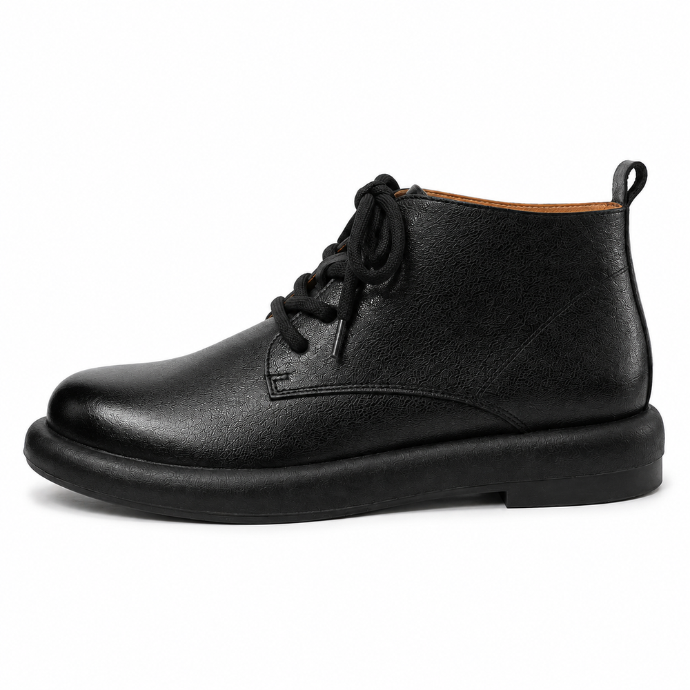 Treviso Orthopedic Ankle Boots - Black - side view