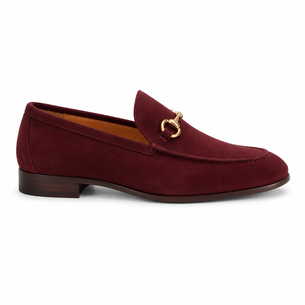 The Porto Orthopedic Loafers - Oxblood - side view