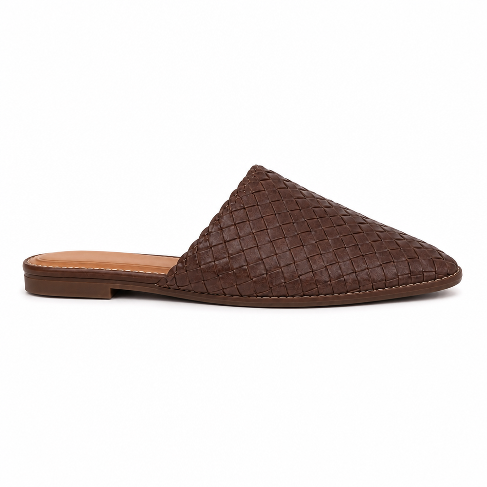 The Taormina Orthopedic Sandals - Chocolate - side view