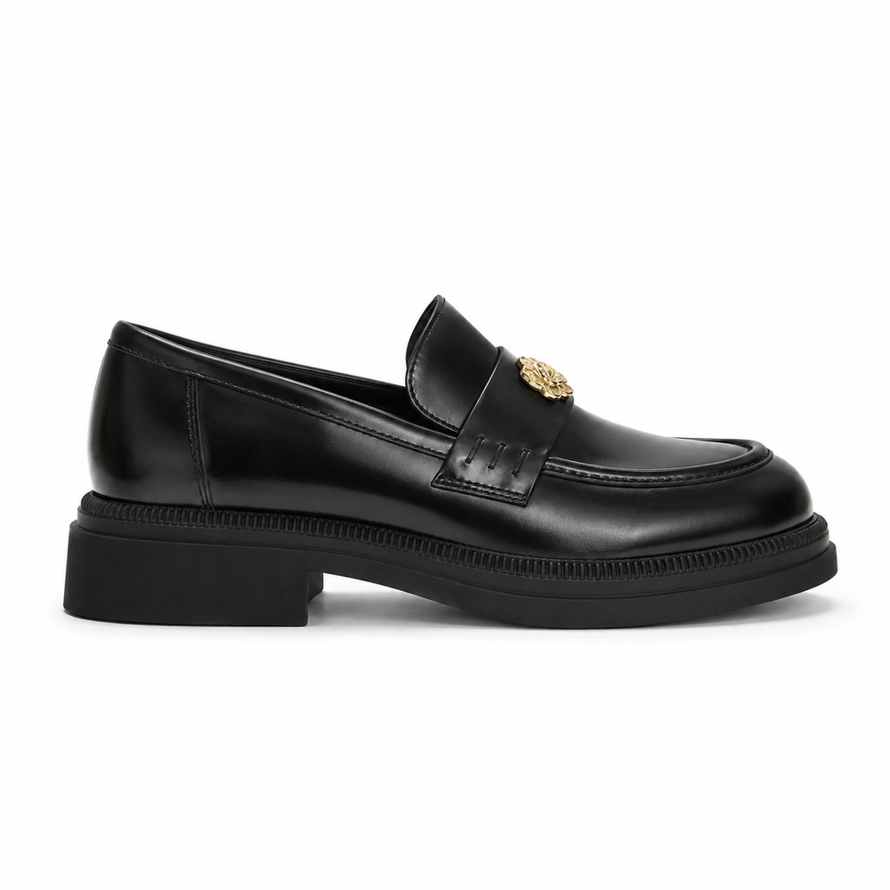 Teramo Orthopedic Loafers - Black - side view