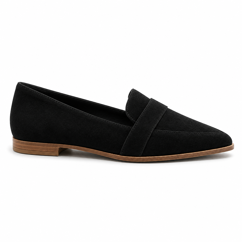 The Siena Orthopedic Loafers - Black - side view
