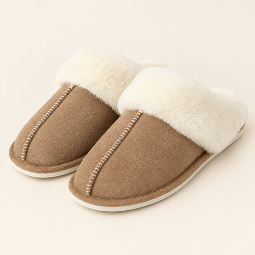 Alghero Slippers in Camel