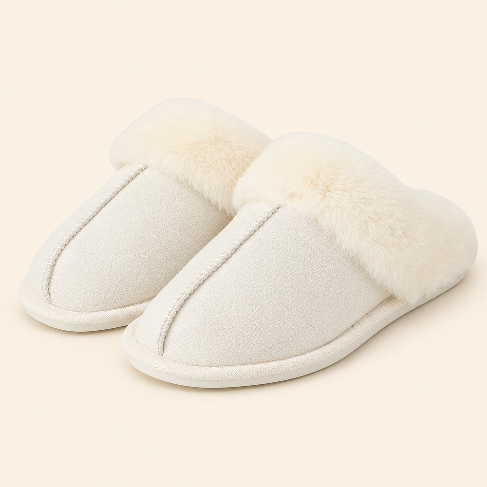 Alghero Slippers in Cream