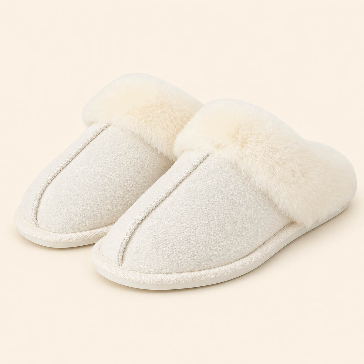 Alghero Slippers in Cream