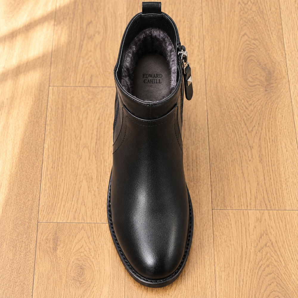 Narni Orthopedic Ankle Boots in Black (footbed)