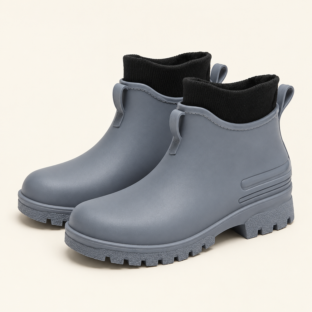 Tirano Rain Boots in Blue Grey