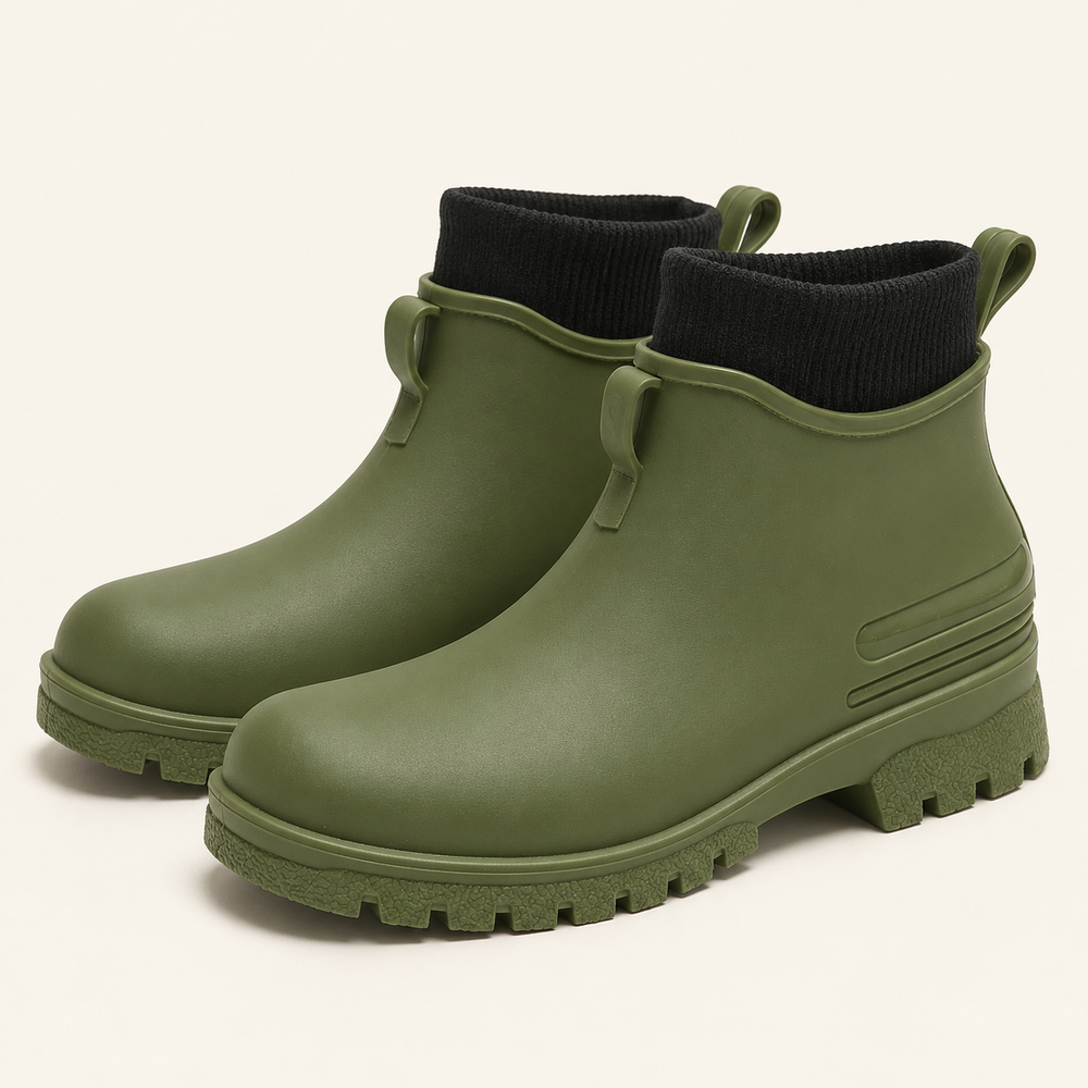 Tirano Rain Boots in Olive