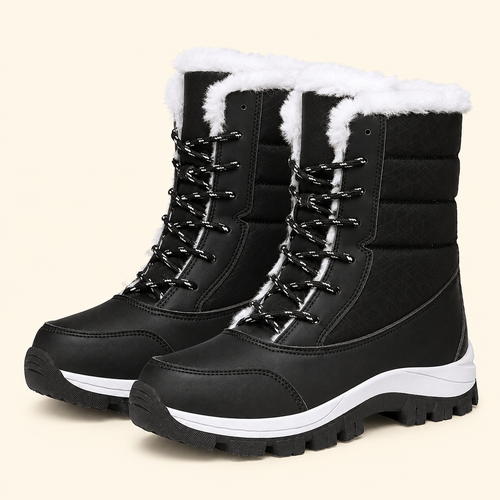Arabba Snow Boots in Black