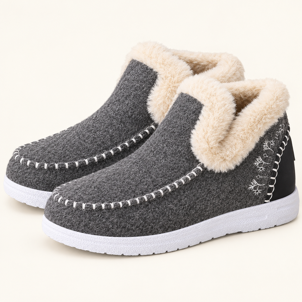 Recanati Moccasins in Charcoal