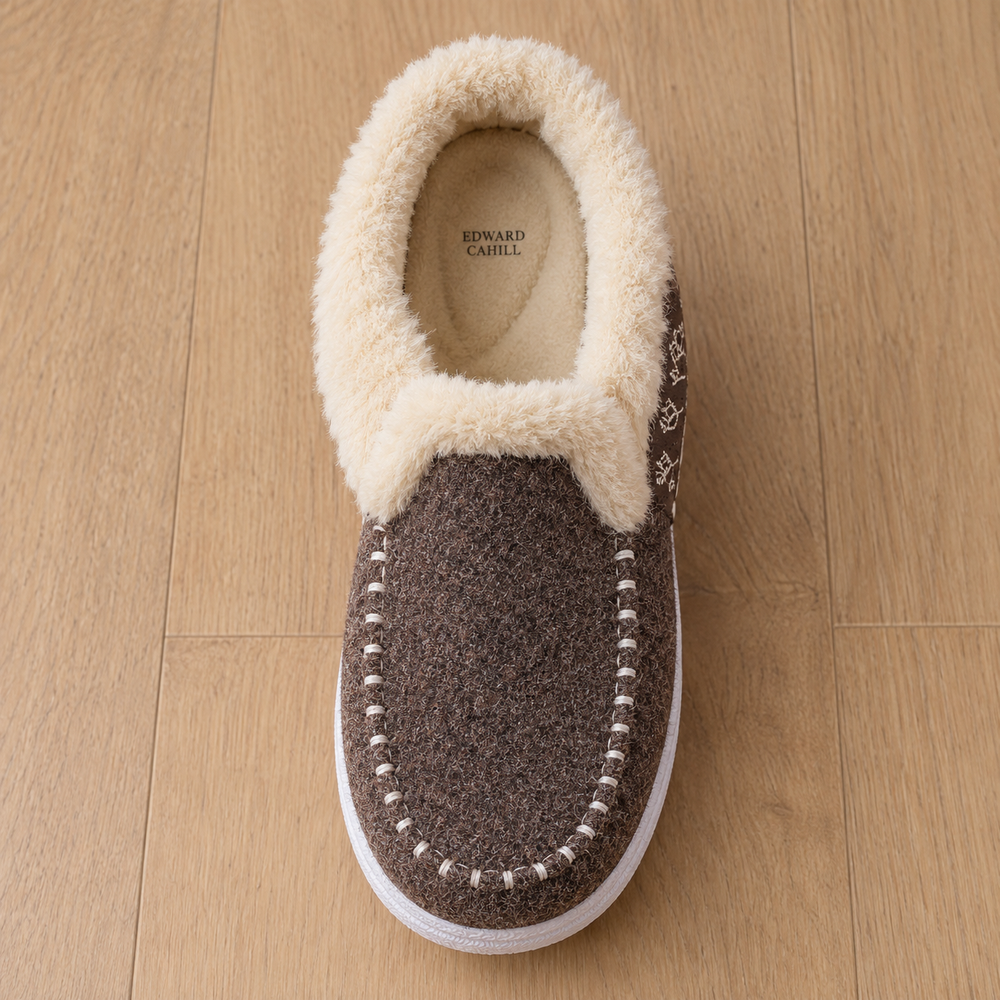 Scanno Orthopedic Moccasins in Chocolate (footbed)