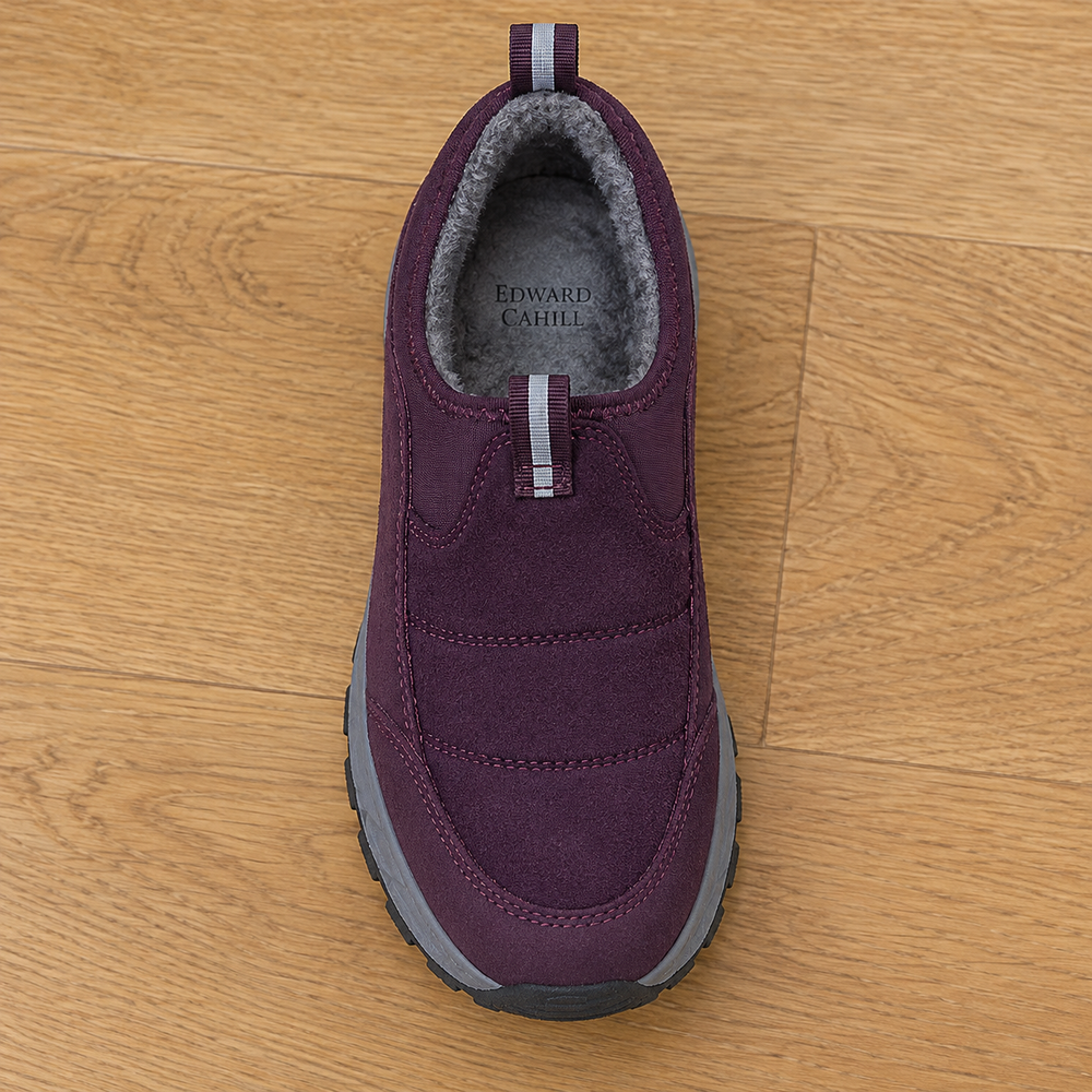 Vasto Orthopedic Sneakers in Aubergine (footbed)
