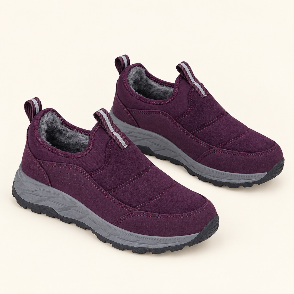 Vasto Orthopedic Sneakers in Aubergine