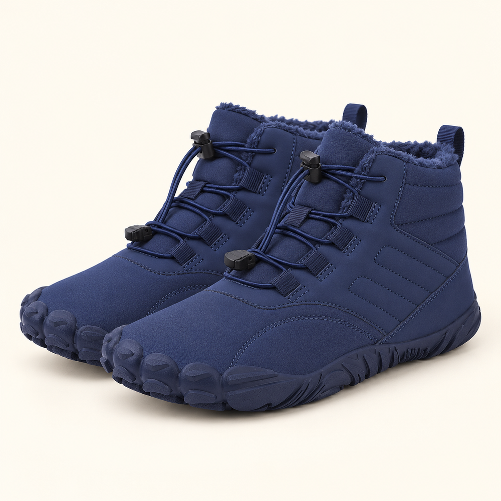 Erice Snow Boots in Navy