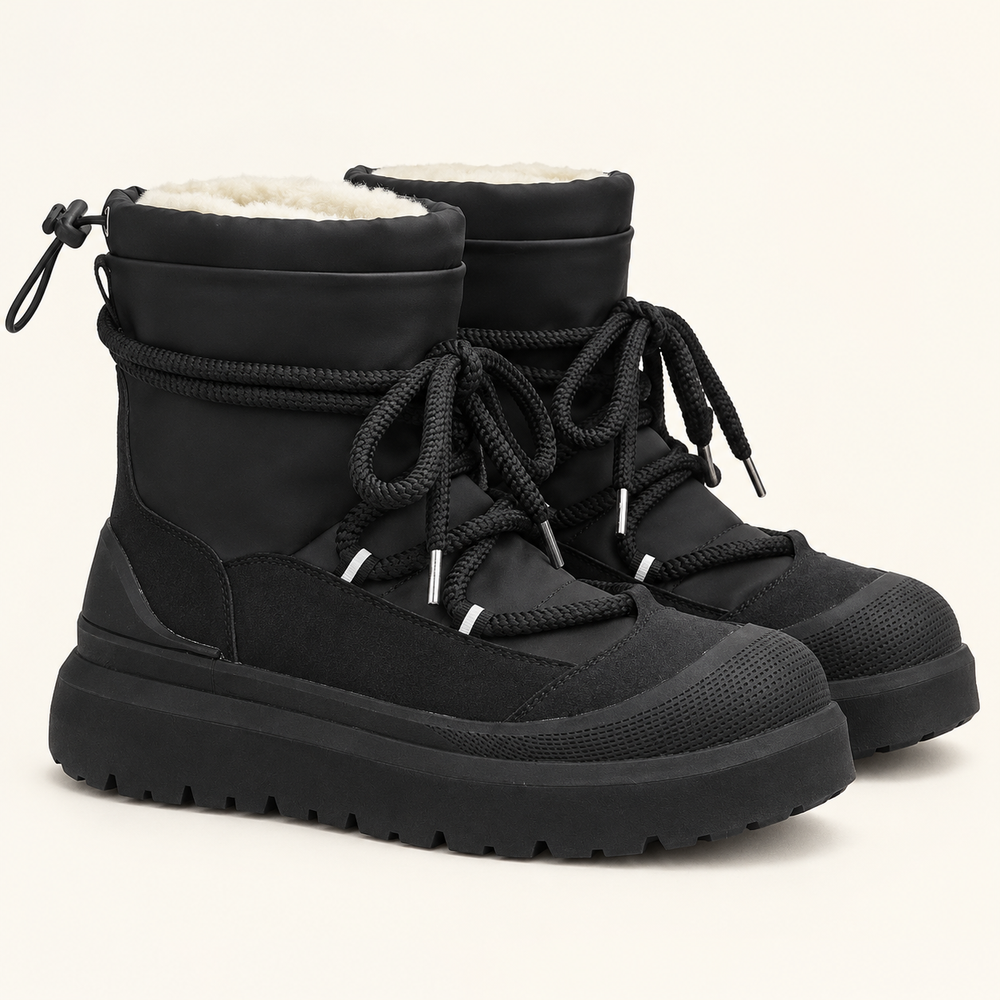 Matera Snow Boots in Black
