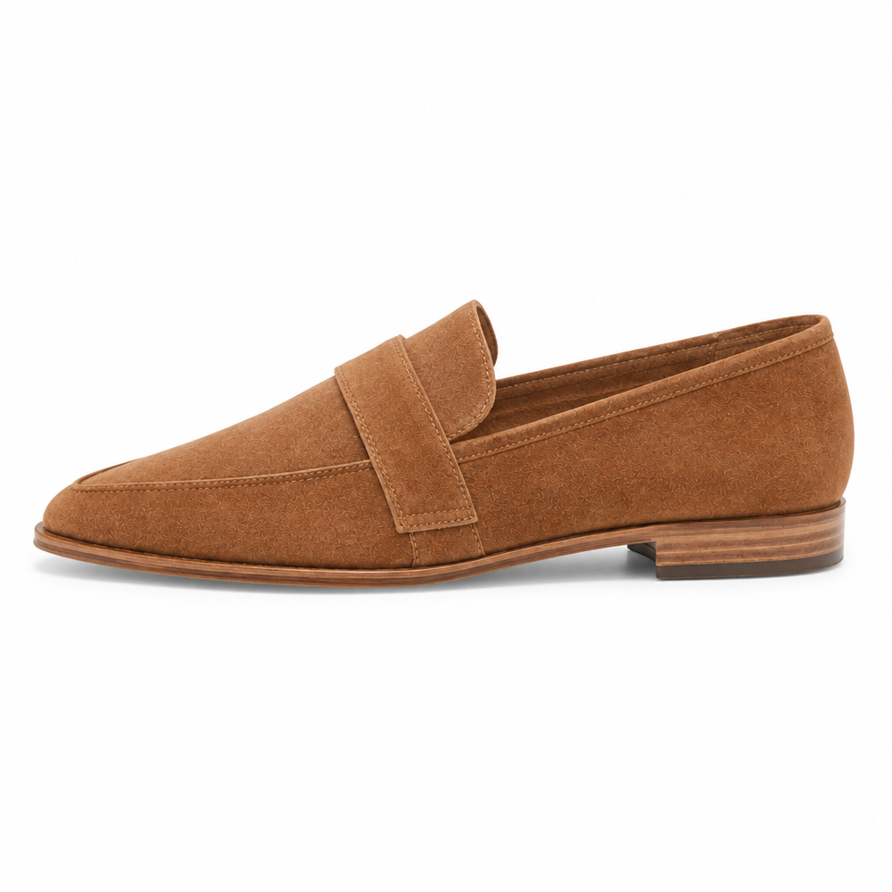 The Siena Orthopedic Loafers - Tan - side view