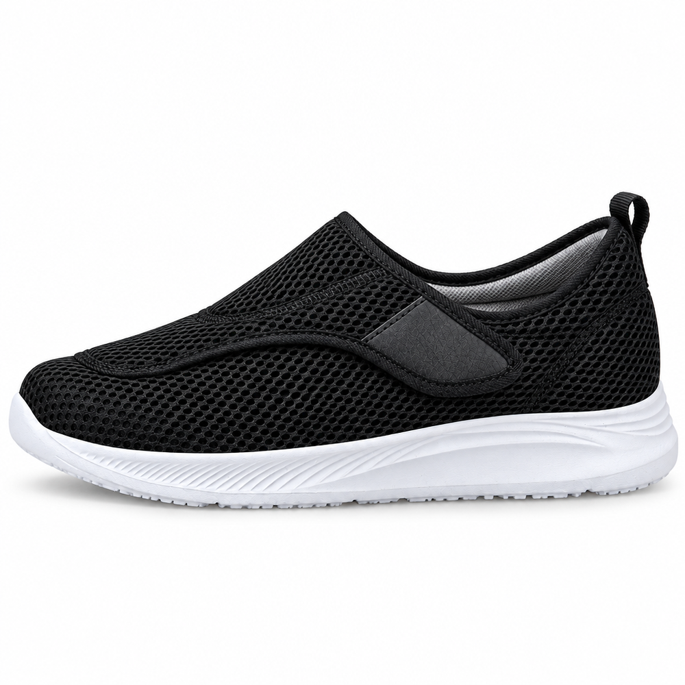 Folgaria Orthopedic Comfort Shoes - Black - side view