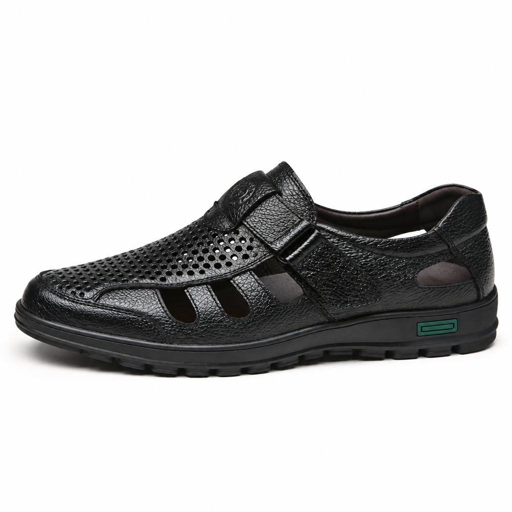 Vieste Women's Orthopedic Sandals - Black - side view