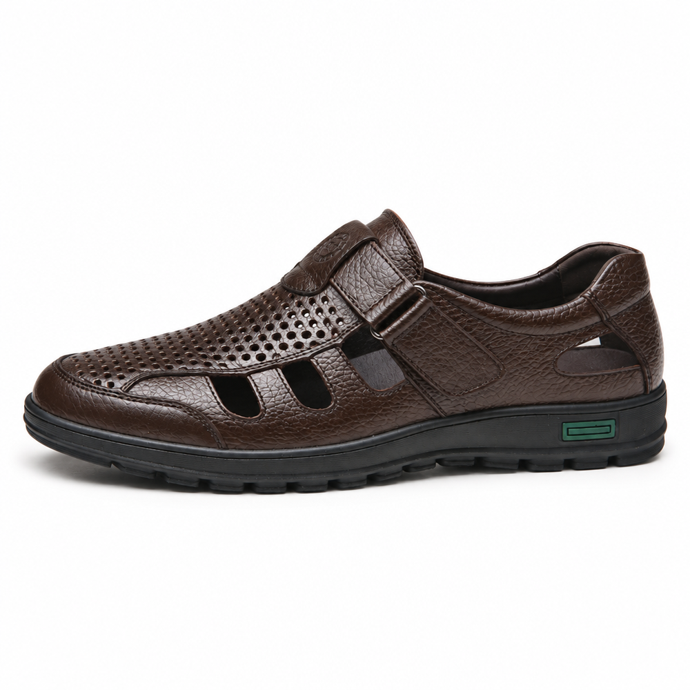 Vieste Women's Orthopedic Sandals - Brown - side view
