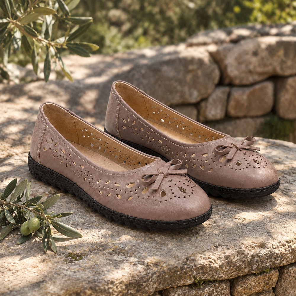 Vicenza Orthopedic Sandals - Khaki - styled
